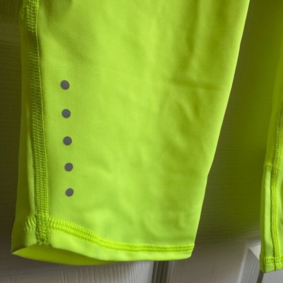 Old Navy Active Elevate Go-Dry High-rise Leggings XXL Fluorescent Yellow NWT - Picture 4 of 12